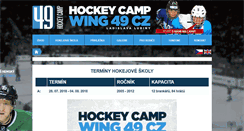 Desktop Screenshot of hockey-camp.eu